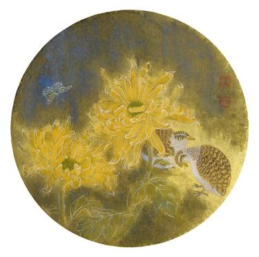 Original Classicism Floral Paintings by Lizhen Yan