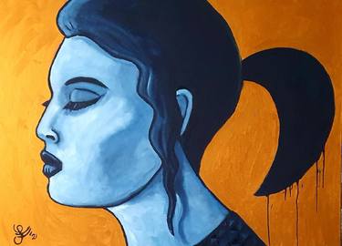Original Figurative Women Paintings by Jacques Tange