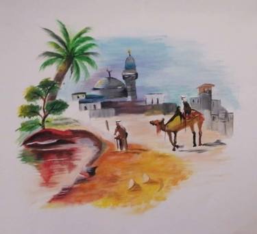 Asthetic arab painting thumb