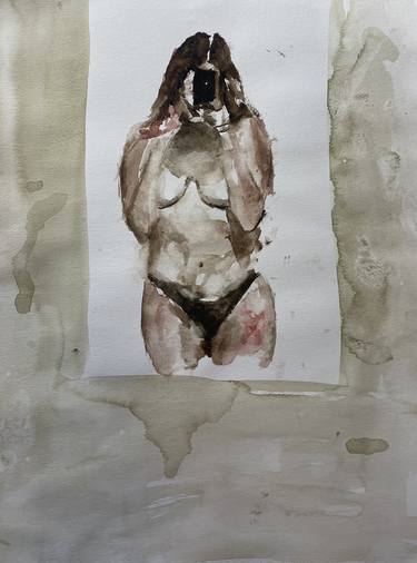Original Expressionism Body Paintings by Ariel Nikolis