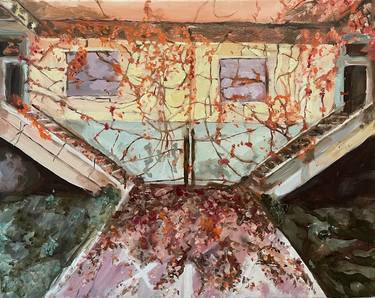 Original Abstract Outer Space Paintings by Ariel Nikolis