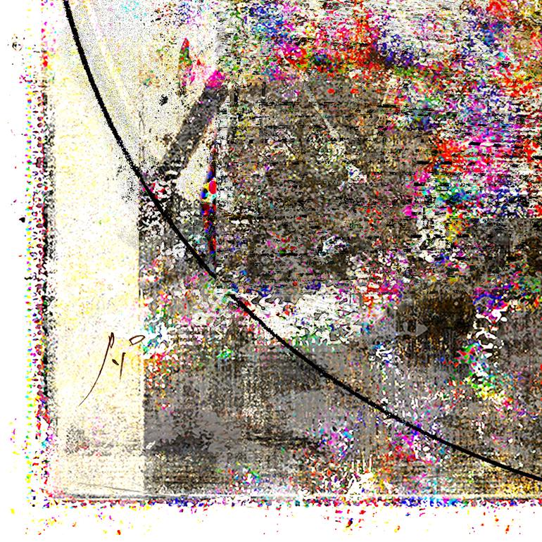 Original Abstract Expressionism Abstract Digital by Jerzy Pietruczuk