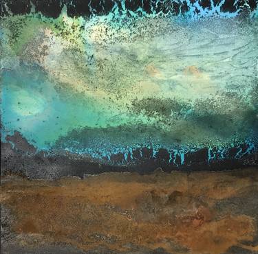 Original Abstract Mixed Media by Marion Kotyba