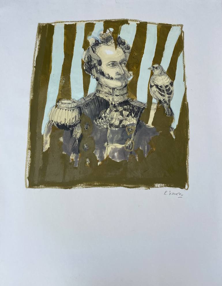 Original Contemporary Men Paintings by Pascale Simon