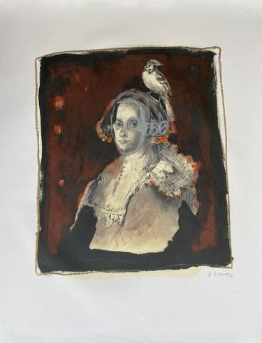 Original Women Paintings by Pascale Simon