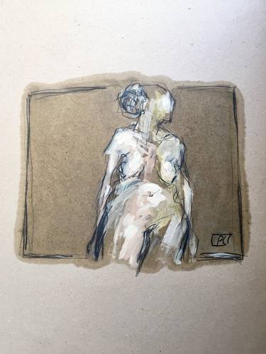 Original Nude Paintings by Pascale Simon