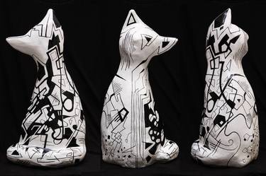 Original Abstract Animal Sculpture by Marko Zubak