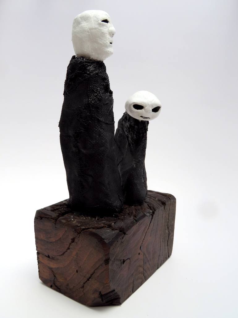 Original Figurative People Sculpture by Marko Zubak