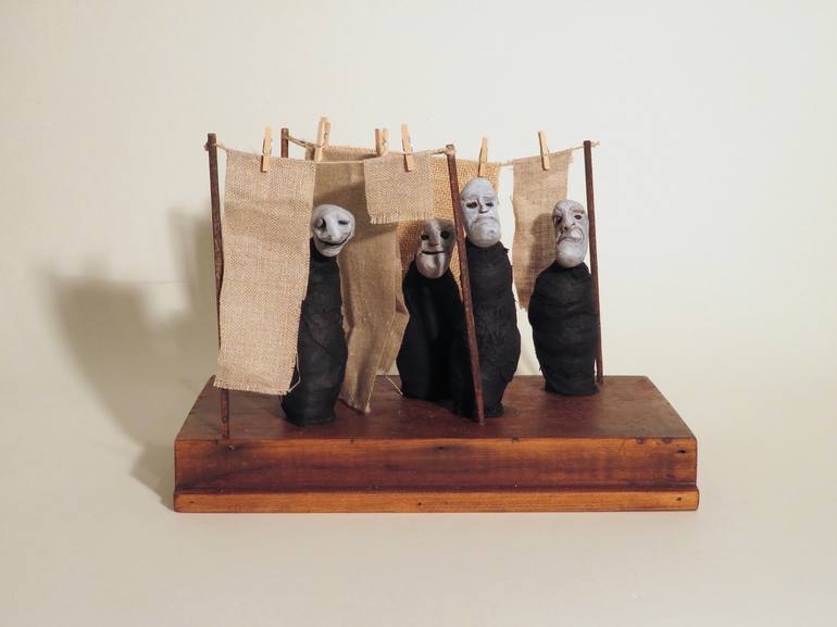 Original Conceptual People Sculpture by Marko Zubak
