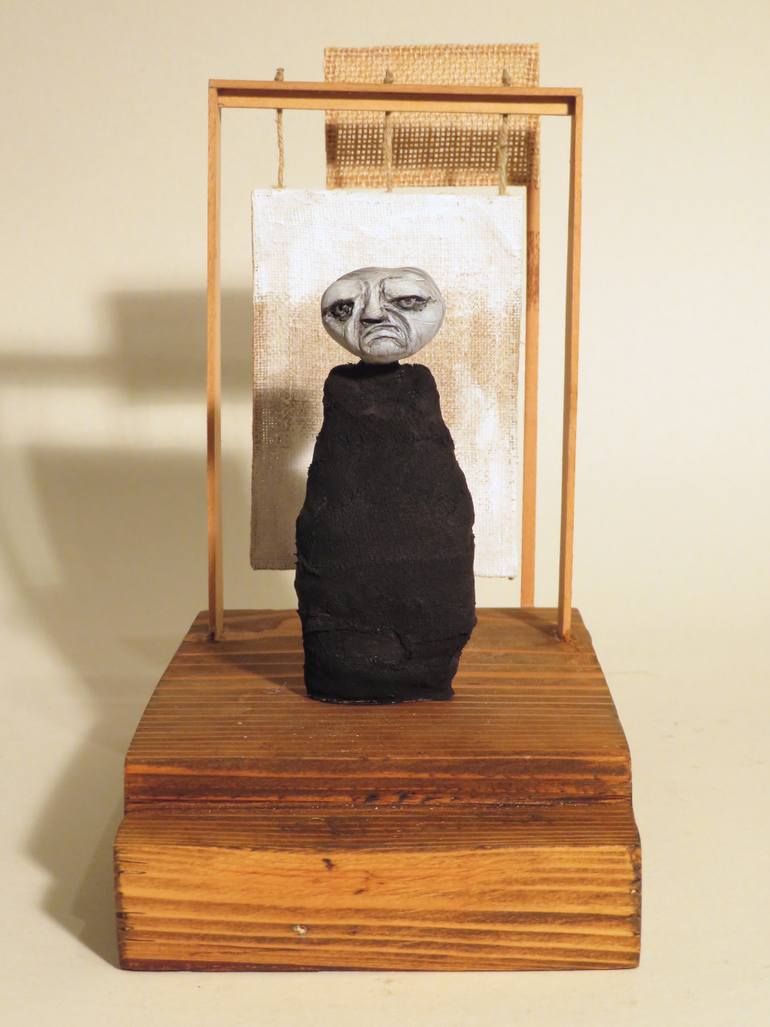 Original Abstract Expressionism Body Sculpture by Marko Zubak