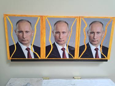 Vladimir Putin Triptych thumb