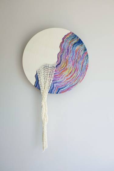 Original Contemporary Abstract Mixed Media by Viktoria Moonvi Karaman