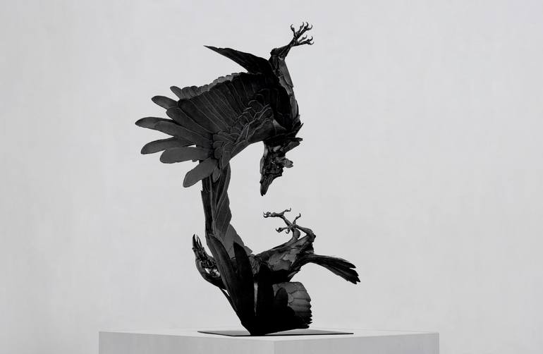 Original Contemporary Animal Sculpture by Rory Unite