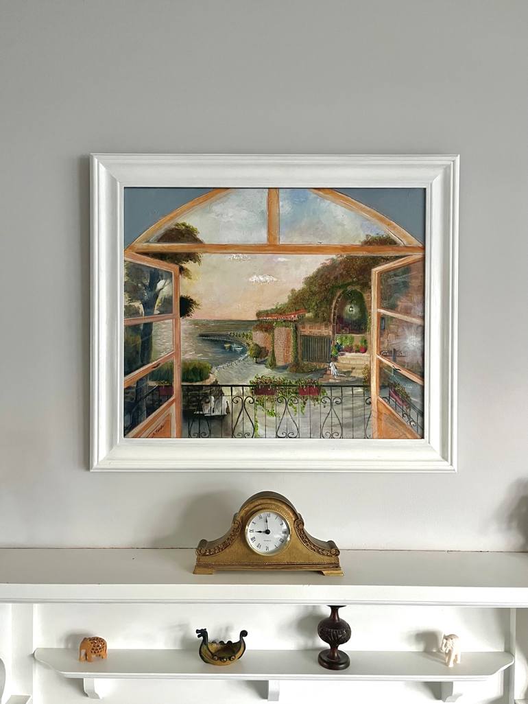 Original Contemporary Landscape Painting by Samir Farah