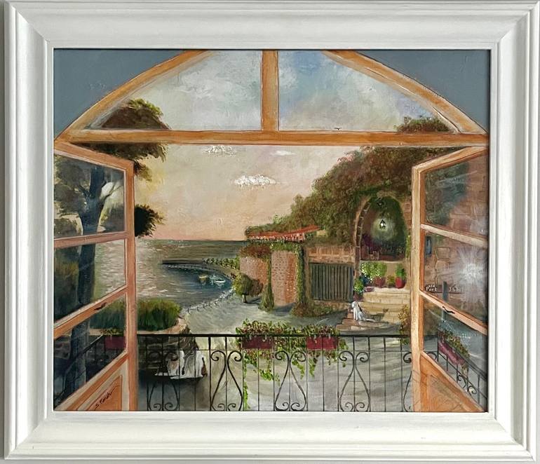 Original Contemporary Landscape Painting by Samir Farah