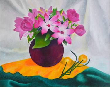 Original Floral Paintings by Ilmira Beknazarova