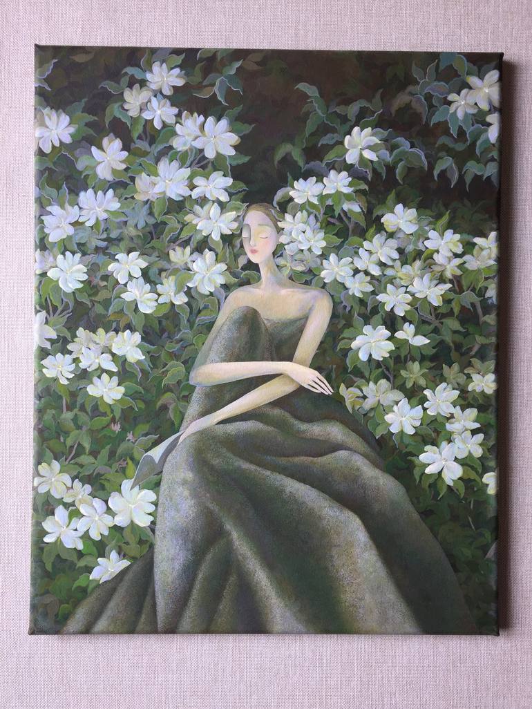 Original Contemporary Women Painting by Zarina K