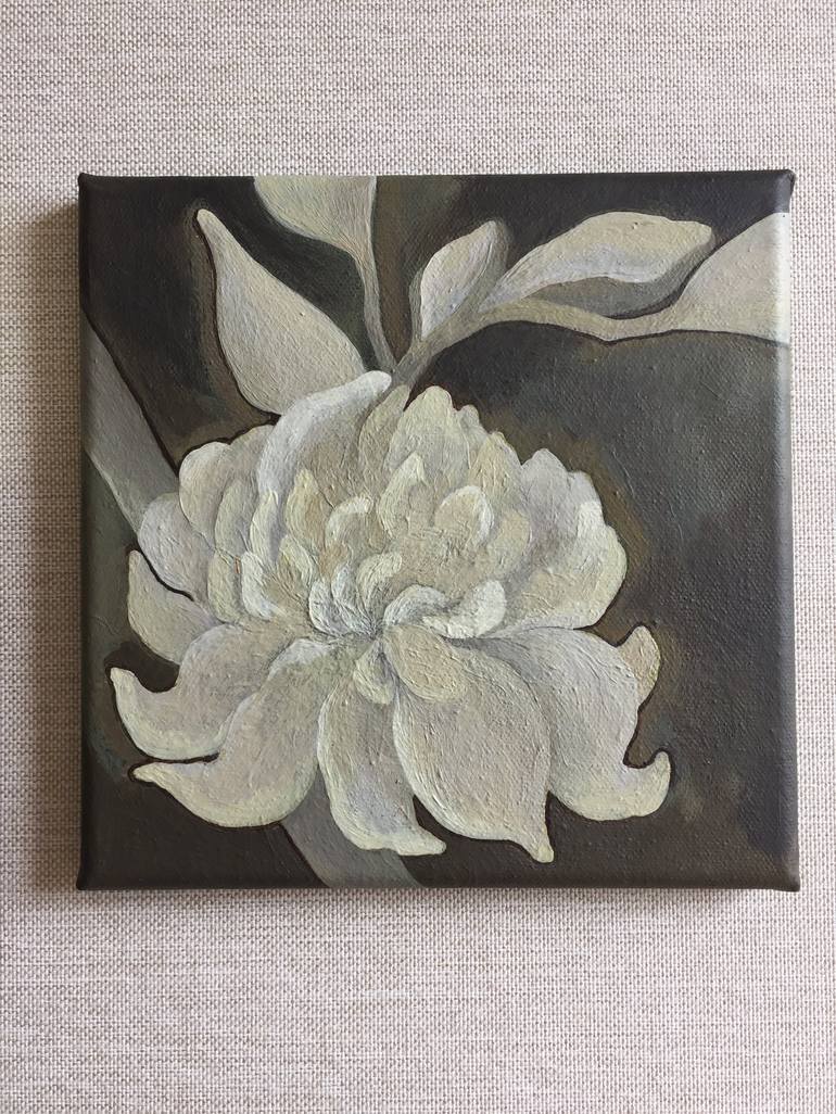 Original Contemporary Floral Painting by Zarina K