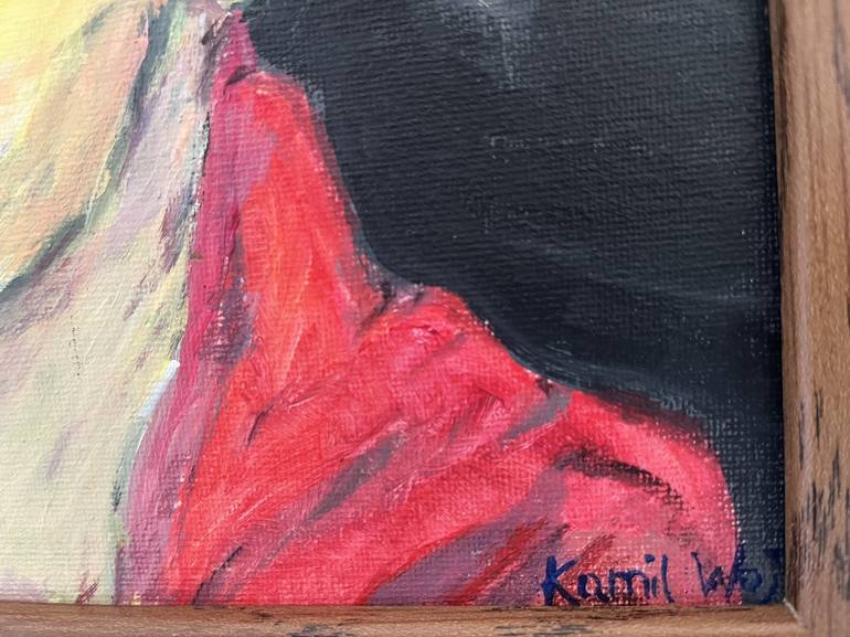 Original Impressionism Pop Culture/Celebrity Painting by Kamil Woj
