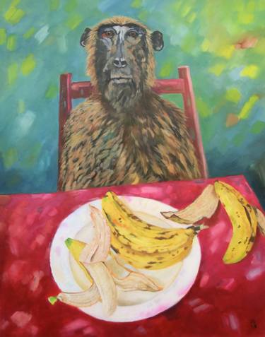 Original Expressionism Animal Paintings by Mara Grubert