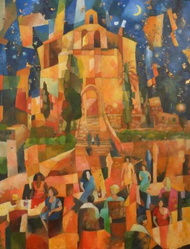 Print of Expressionism Travel Paintings by Mara Grubert