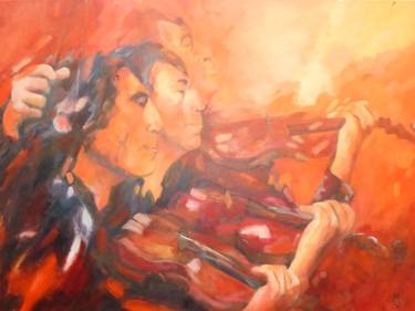 Original Music Paintings by Mara Grubert