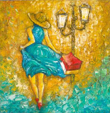 Original Impressionism Women Paintings by Süleyman Yavuz Altuntaş