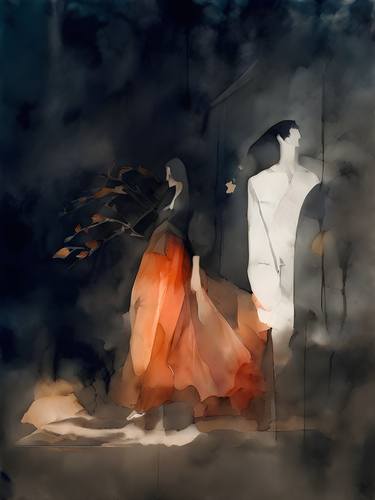 Original Artificial Intelligence Women Digital by Kara Sagitta