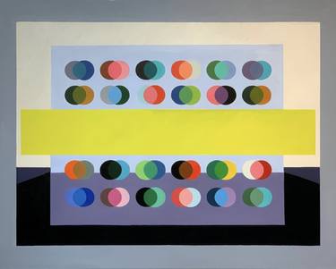 Original Geometric Paintings by Lilly Muth