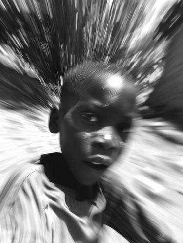 Portrait of an african boy thumb