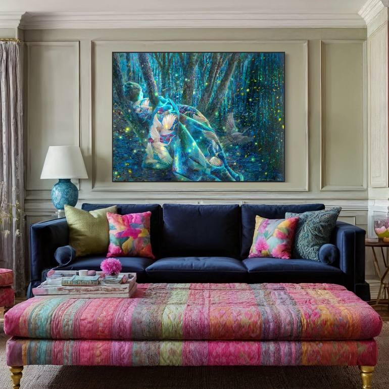 Original Other People Painting by Iris Scott