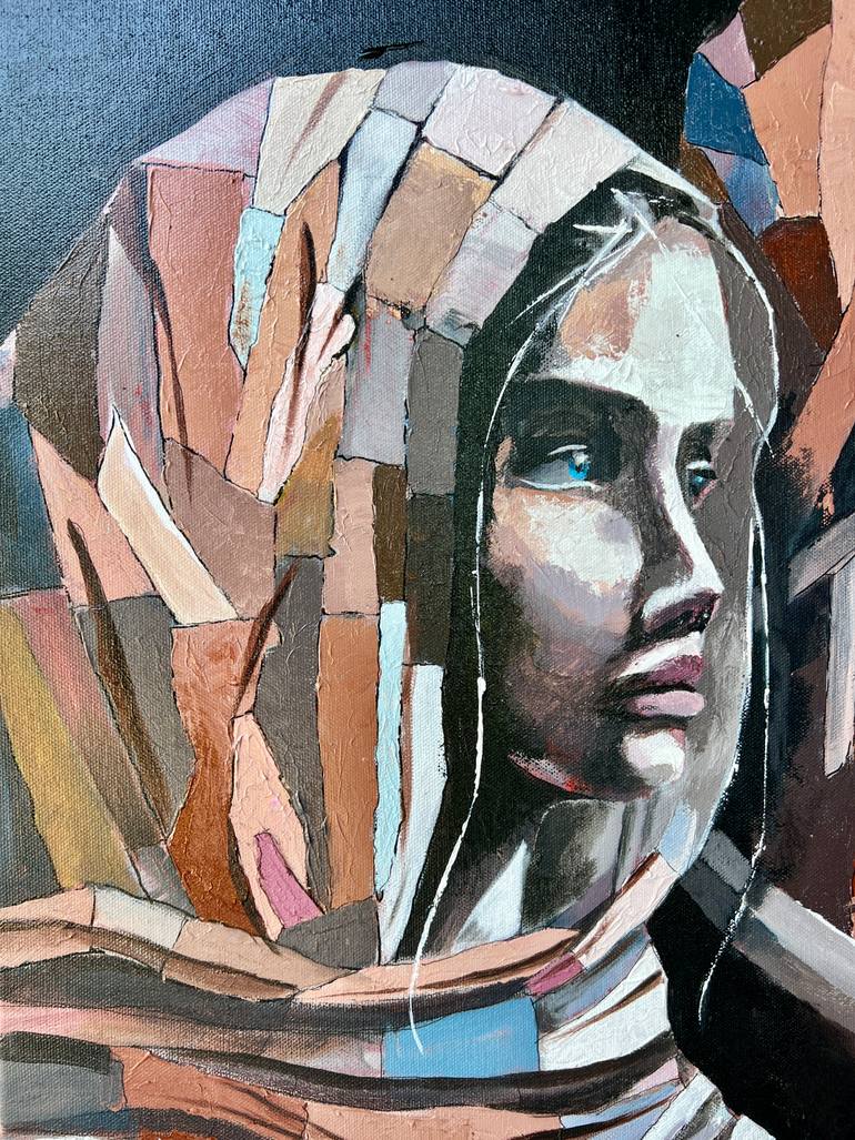 Original Abstract Expressionism Abstract Painting by Marwan Tayan