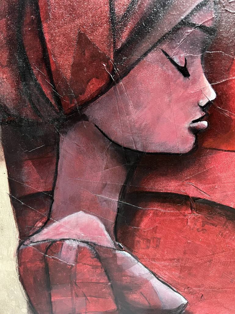 Original Figurative Abstract Painting by Marwan Tayan