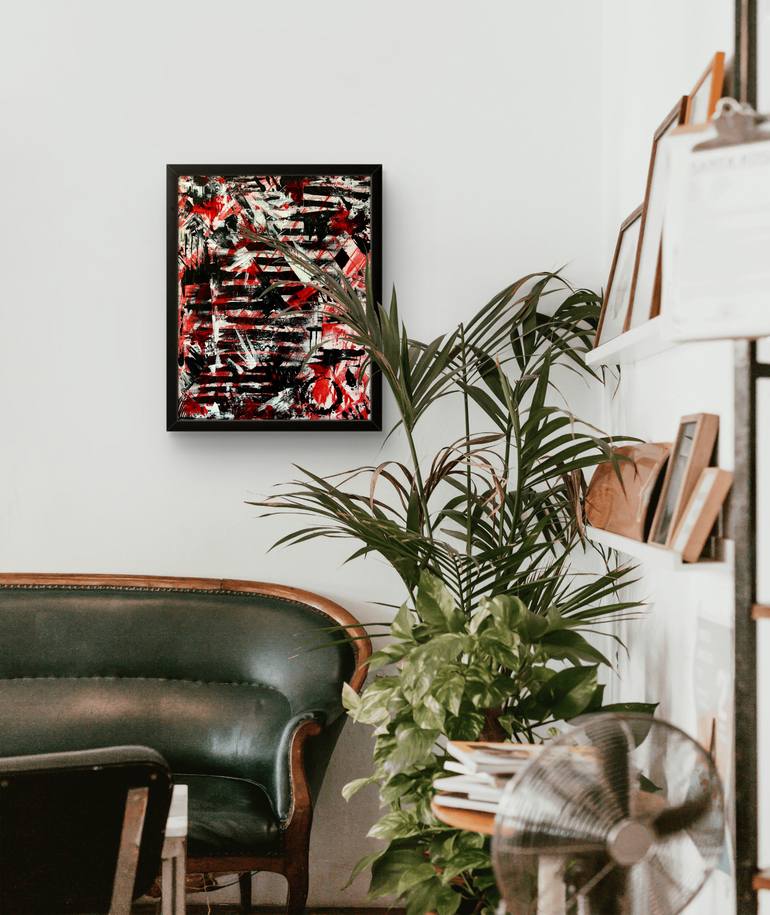 Original Abstract Expressionism Abstract Painting by Fabrizio Pella