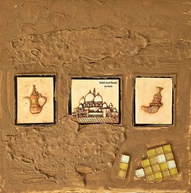 Original Abstract Mixed Media by Ivana Castelliti