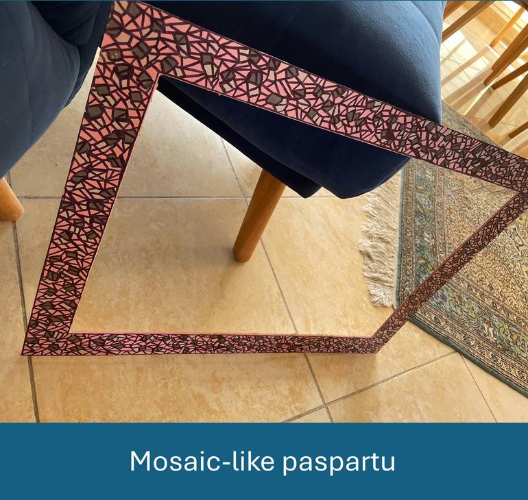 Original Abstract Expressionism Floral Painting by Yotvat Rieder Aviram - Art By Yoti