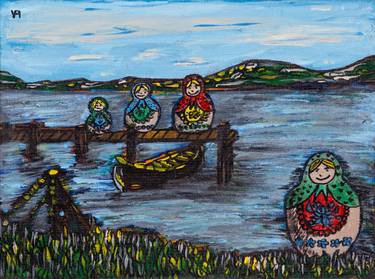 Print of Conceptual Seascape Paintings by Art By Yoti