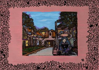 Print of Art Deco Architecture Paintings by Art By Yoti