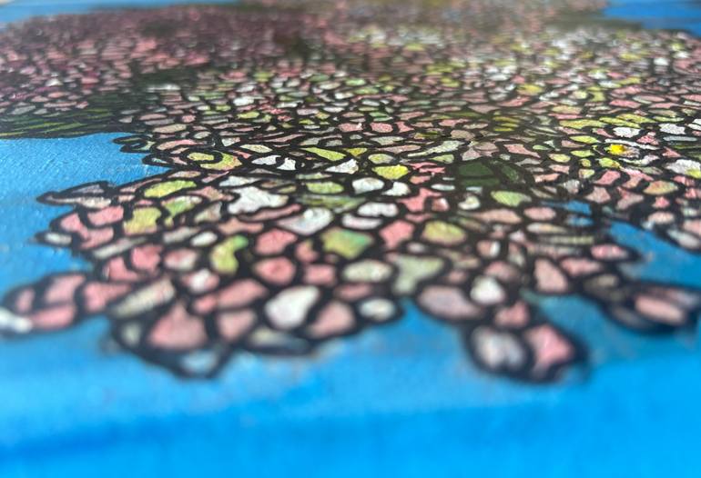 Original Conceptual Fantasy Painting by Yotvat Rieder Aviram - Art By Yoti