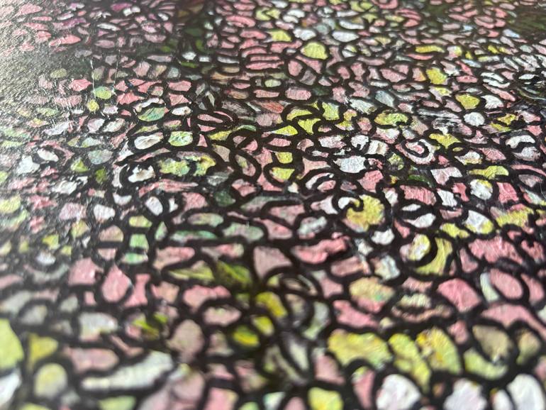 Original Conceptual Fantasy Painting by Yotvat Rieder Aviram - Art By Yoti