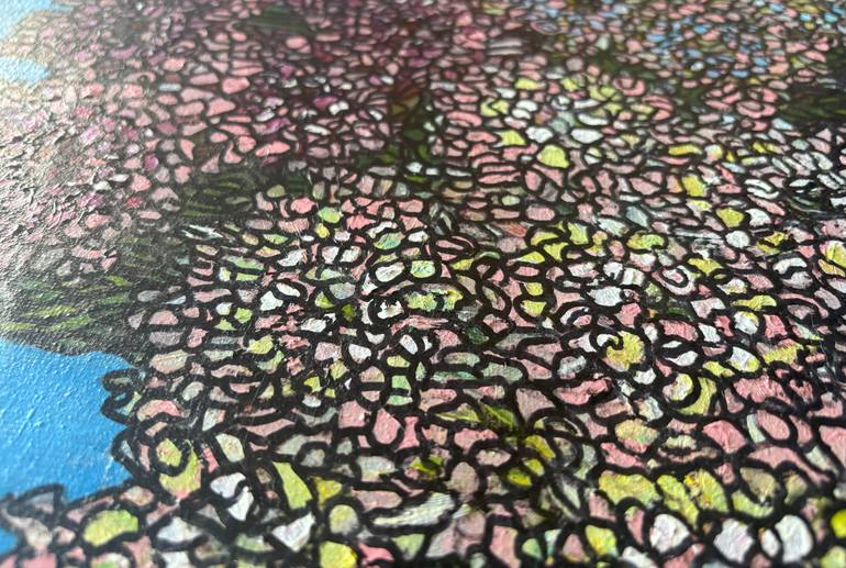 Original Conceptual Fantasy Painting by Yotvat Rieder Aviram - Art By Yoti