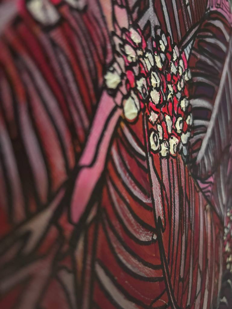 Original Contemporary Botanic Painting by Yotvat Rieder Aviram - Art By Yoti