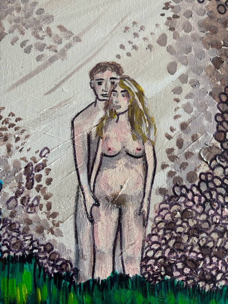 Original Conceptual Fantasy Painting by Yotvat Rieder Aviram - Art By Yoti