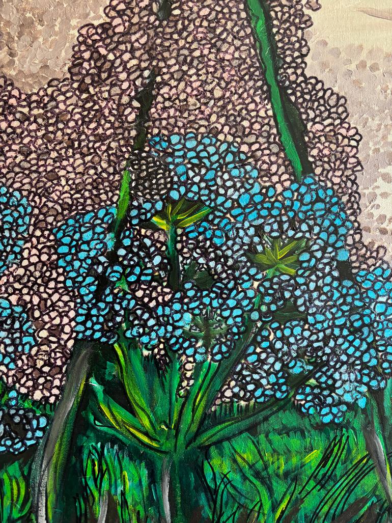 Original Conceptual Fantasy Painting by Yotvat Rieder Aviram - Art By Yoti