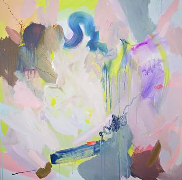 Original Abstract Expressionism Abstract Paintings by Cristina Christensen