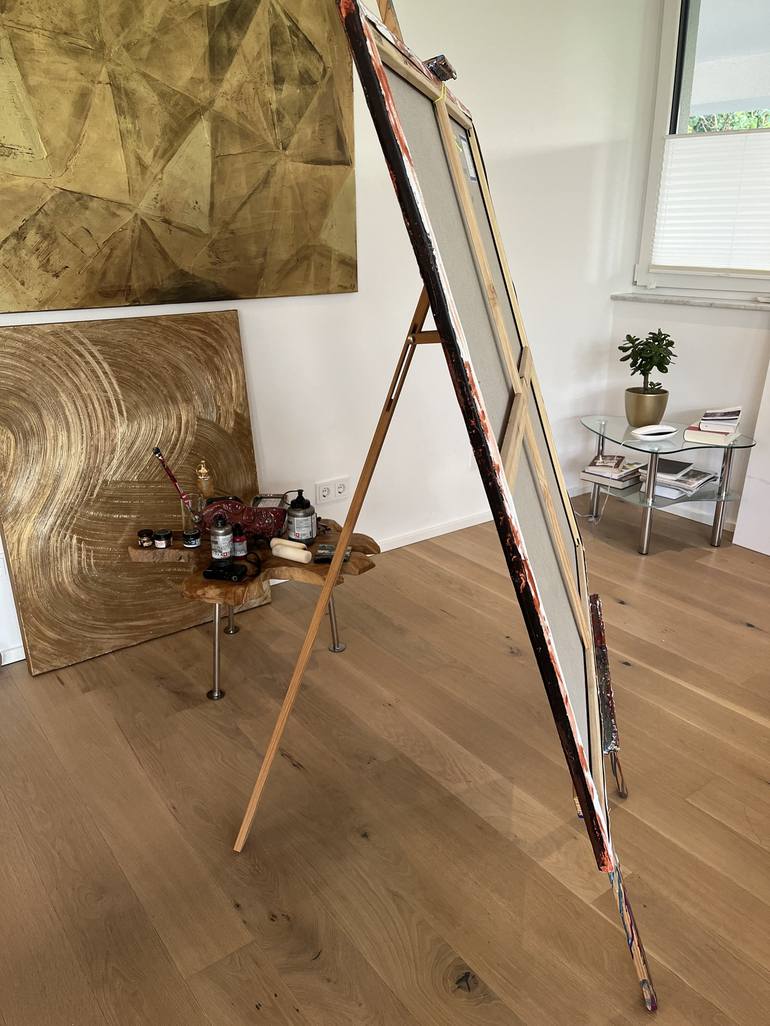 Original Art Deco Abstract Painting by Exclusive Arts