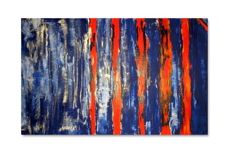 Original Art Deco Abstract Painting by Exclusive Arts