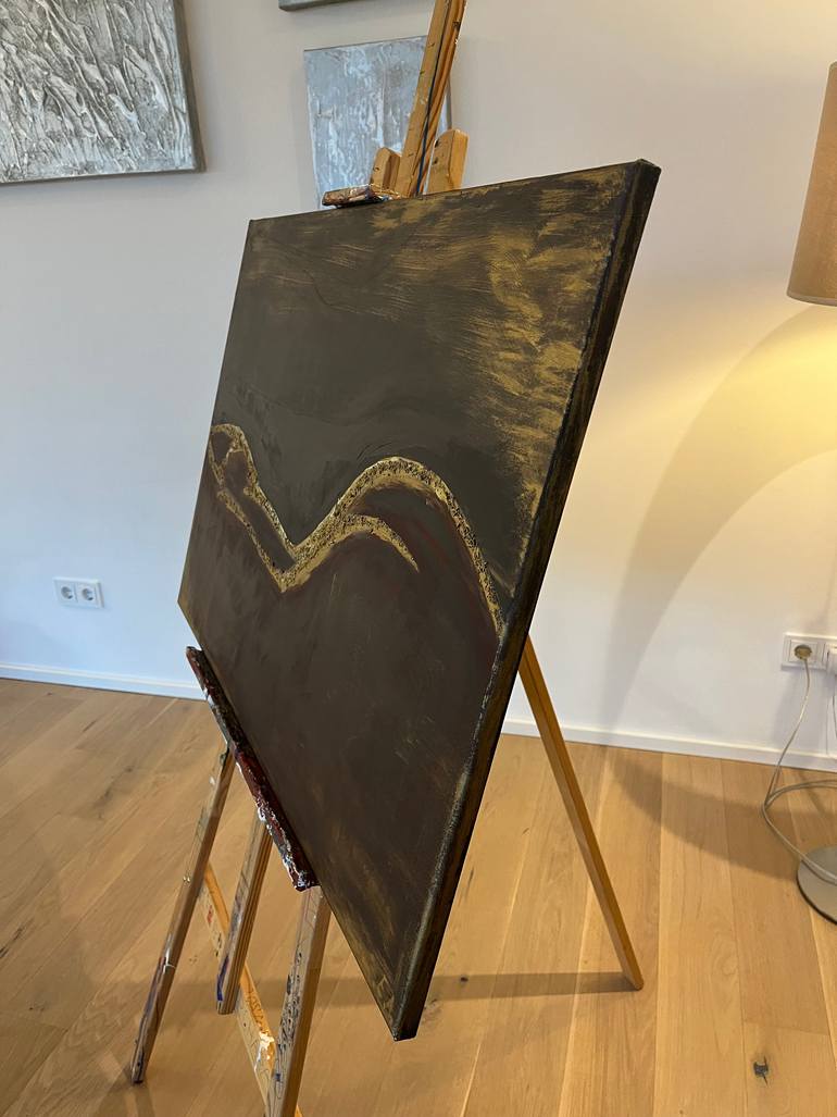 Original Abstract Erotic Mixed Media by Exclusive Arts