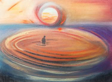 Original Surrealism Abstract Drawing by Ivan Colas