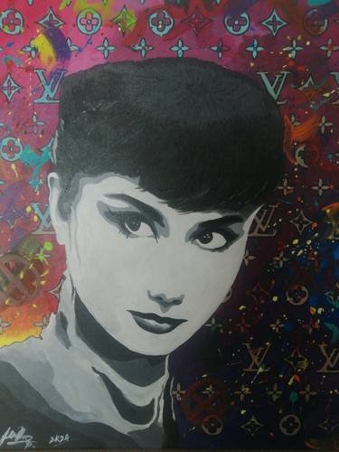 Original Pop Art People Paintings by Julia Szajner